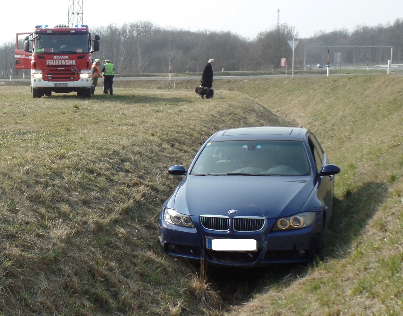 Fahrzeugbergung auf der S4 (21.03.2015)